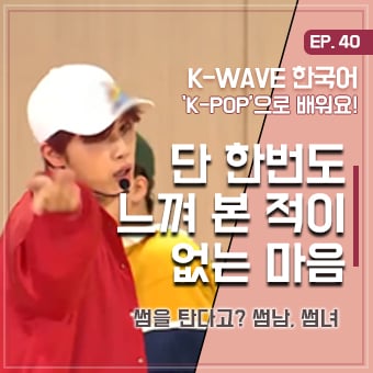 #썸남썸녀 #더보이즈 #세종학당 EP 40. 단 한번도 느껴 본 적이 없는 마음 ｜ K-WAVE 한국어
