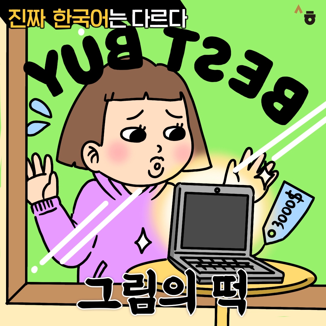진짜 한국어는 다르다 그림의 떡
