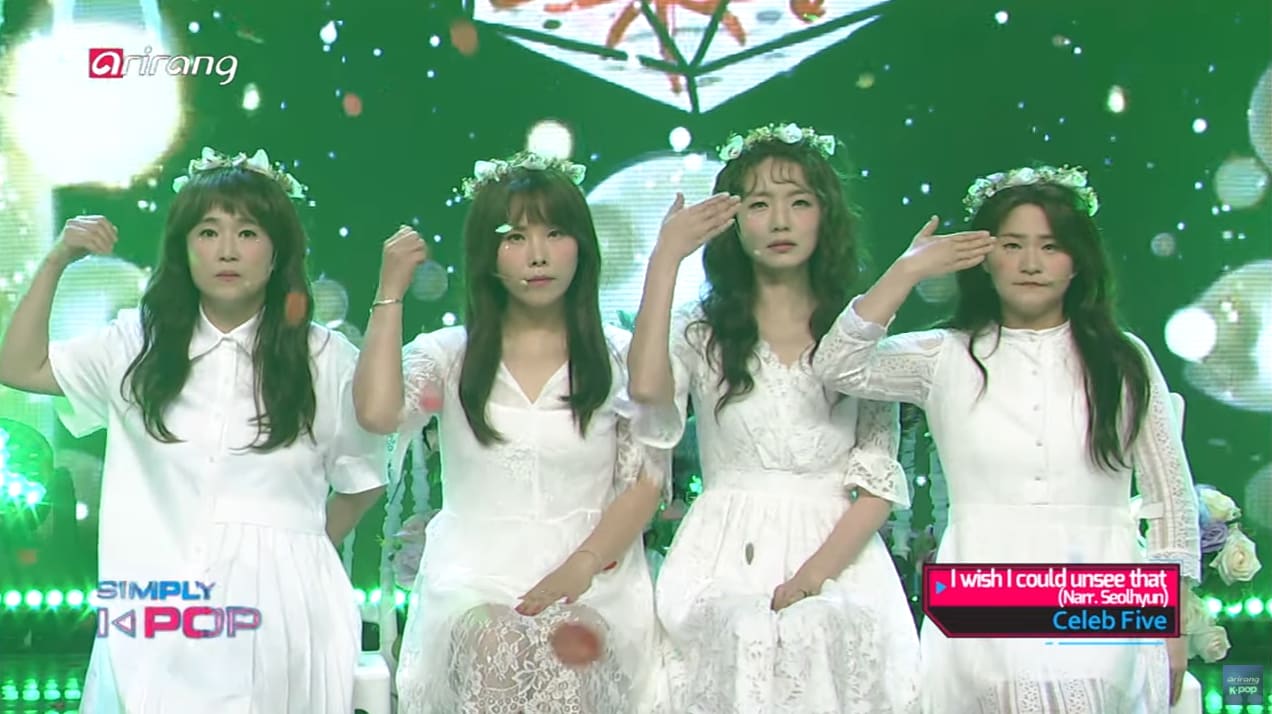 [Simply K-Pop] Celeb Five(셀럽파이브) _ I wish I could unsee that (Narr. Seolhyun) (안 본 눈 삽니다 Narr. 설현)