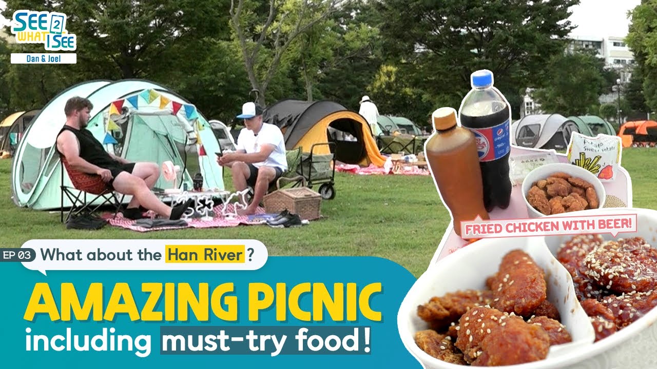 [See What I See 2] ?Picnic at Han River (with Dan & Joel) (한강 피크닉)