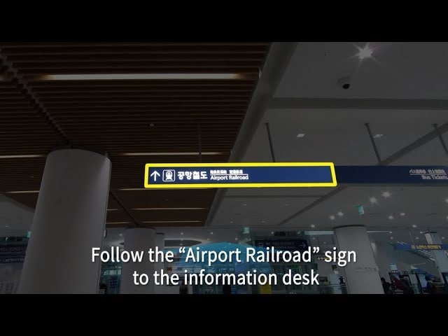 From Incheon International Airport Terminal 2 to Seoul by Airport Railroad | Korea Travel Tips