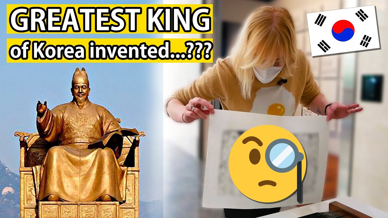 The greatest King ___ of Korea invented ____? ｜K-UNESCO ADVENTURER EP.6