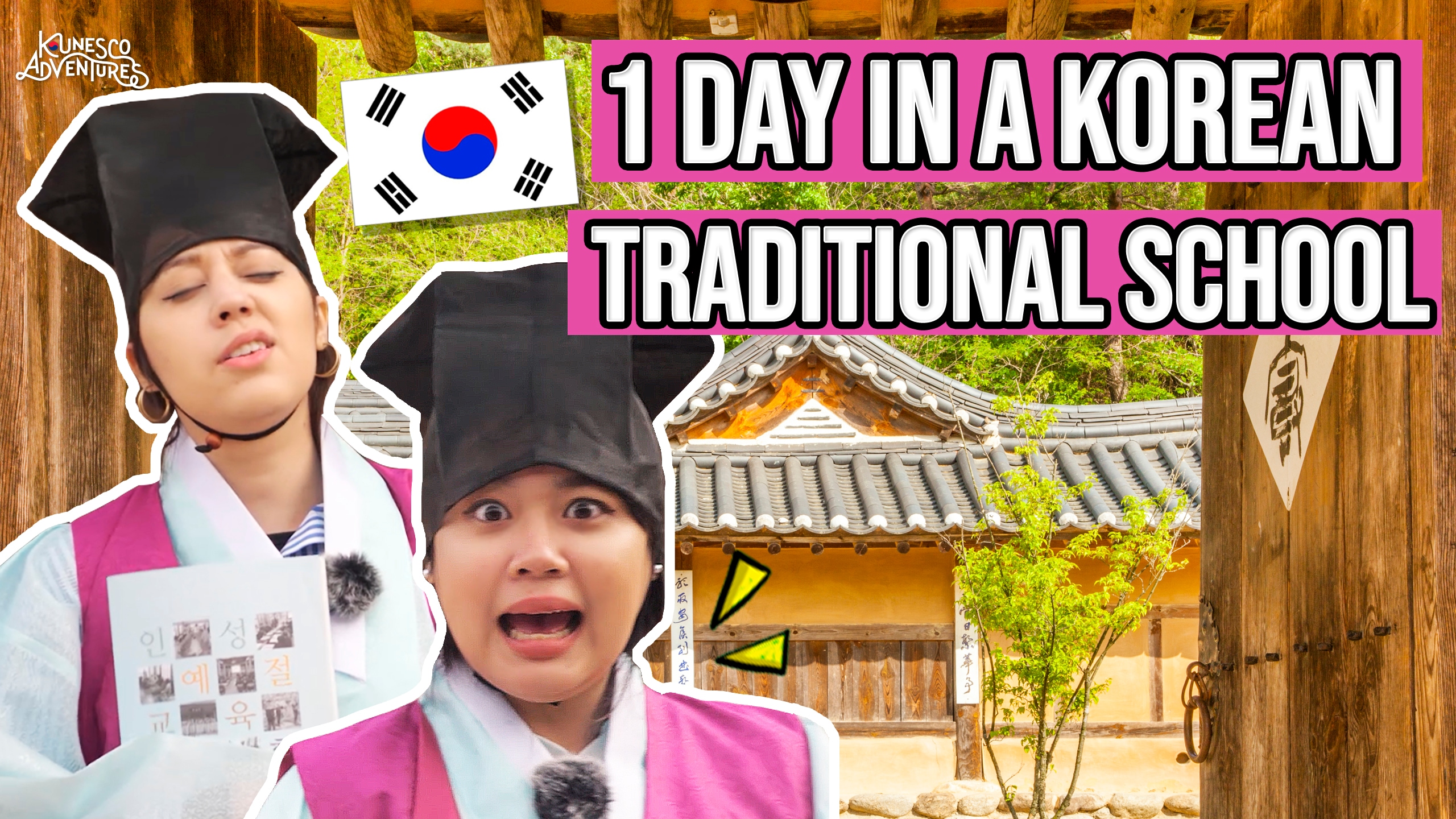 Traditional Korean school experience | K-UNESCO ADVENTURERS EP.15