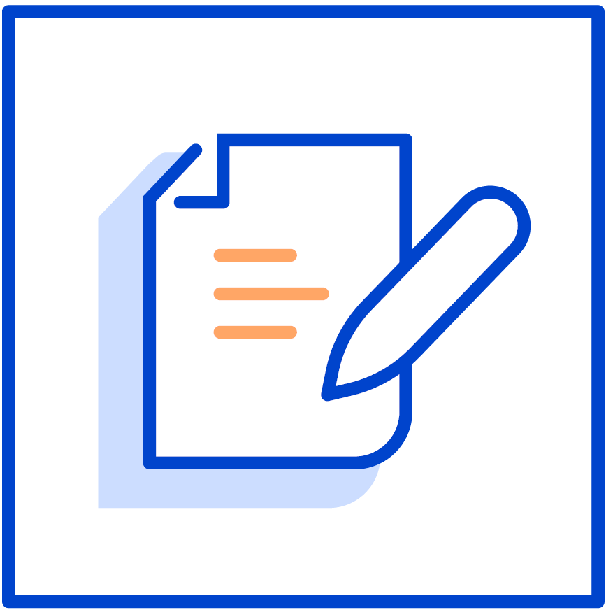 제8조 정보주체와 법정대리인의 권리·의무 및 행사방법 아이콘